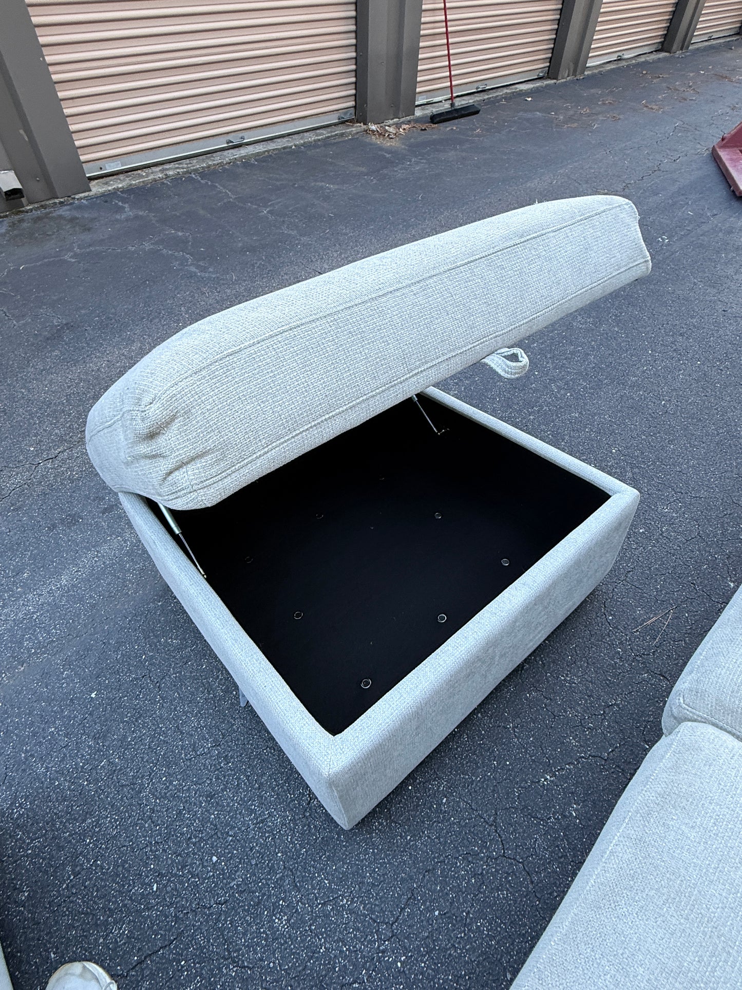 Like-New Thomasville Gray Modular Sectional Couch w/ Adjustable Recliners - Delivery Available!