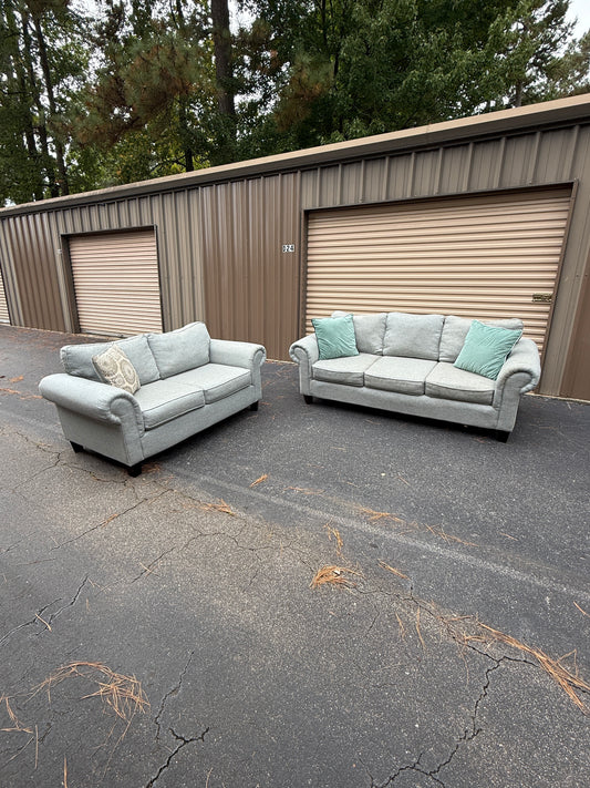 Ashley Furniture Gray Sofa Set - Delivery Available!